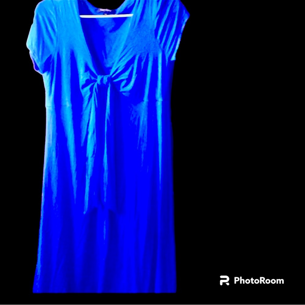 Karen Kane Royal Blue Short Sleeve Dress Medium
